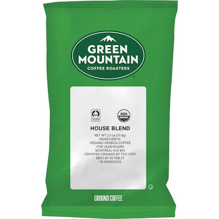 Green Mountain COFFEE, BLND, HOUSE, ORGANIC, PK50 GMT4493